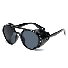 Load image into Gallery viewer, Fashion Steampunk Sunglasses Brand Design Round Shades Men Women Vintage Punk Sun glasses UV400 Eyewear Oculos de sol