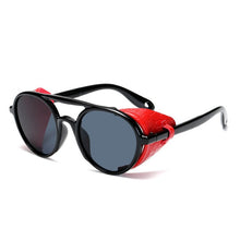Load image into Gallery viewer, Fashion Steampunk Sunglasses Brand Design Round Shades Men Women Vintage Punk Sun glasses UV400 Eyewear Oculos de sol