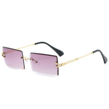 Load image into Gallery viewer, 2019 Trending Rectangle Sunglasses Women Small Shades Brand Designer Fashion Integrated Sunglasses For Female Male Retro Eyewear