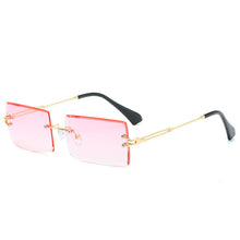 Load image into Gallery viewer, 2019 Trending Rectangle Sunglasses Women Small Shades Brand Designer Fashion Integrated Sunglasses For Female Male Retro Eyewear