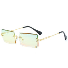 Load image into Gallery viewer, 2019 Trending Rectangle Sunglasses Women Small Shades Brand Designer Fashion Integrated Sunglasses For Female Male Retro Eyewear