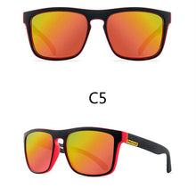 Load image into Gallery viewer, Men Polarized Sunglasses Vintage Anti-UV Driving Driver Black Goggles Eyewear Rectangle Shades Men Oculos masculino Male