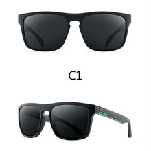 Load image into Gallery viewer, Men Polarized Sunglasses Vintage Anti-UV Driving Driver Black Goggles Eyewear Rectangle Shades Men Oculos masculino Male