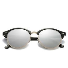 Load image into Gallery viewer, SIMPRECT Polarized Sunglasses Women 2019 Retro Sunglasses Round Mirror Sun Glasses For Women Vintage Sunglasses Zonnebril Dames