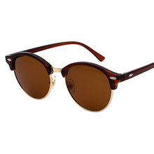 Load image into Gallery viewer, SIMPRECT Polarized Sunglasses Women 2019 Retro Sunglasses Round Mirror Sun Glasses For Women Vintage Sunglasses Zonnebril Dames
