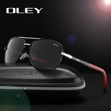 Load image into Gallery viewer, OLEY Brand Polarized Sunglasses Men New Fashion Eyes Protect Sun Glasses With Accessories Unisex driving goggles oculos de sol