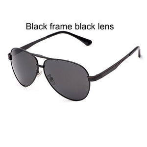 high quality Polarized sunglasses beam Driving pilot Glasses Oculos De UV400 Men women Eyewear lLarge frame Double