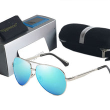 Load image into Gallery viewer, high quality Polarized sunglasses beam Driving pilot Glasses Oculos De UV400 Men women Eyewear lLarge frame Double