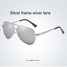 Load image into Gallery viewer, high quality Polarized sunglasses beam Driving pilot Glasses Oculos De UV400 Men women Eyewear lLarge frame Double
