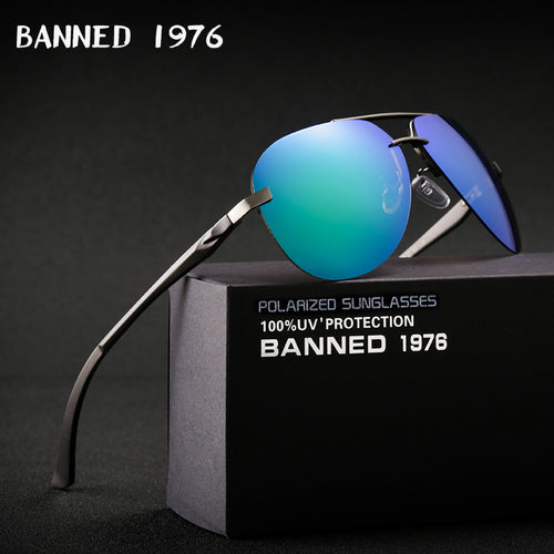 Aluminum magnesium HD polarized fashion Sunglasses women men driving sun Glasses vintage oculos de sol with original brand box