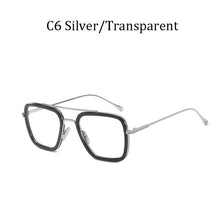 Load image into Gallery viewer, luxury Fashion Avengers Tony Stark Style for women Sunglasses Men Square Brand Design Sun Glasses Oculos Retro male iron Man