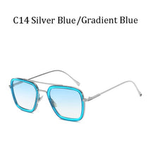 Load image into Gallery viewer, luxury Fashion Avengers Tony Stark Style for women Sunglasses Men Square Brand Design Sun Glasses Oculos Retro male iron Man