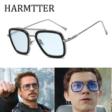 Load image into Gallery viewer, luxury Fashion Avengers Tony Stark Style for women Sunglasses Men Square Brand Design Sun Glasses Oculos Retro male iron Man