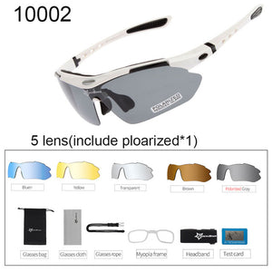 RockBros Polarized Cycling Sun Glasses Outdoor Sports Bicycle Glasses Men Women Bike Sunglasses 29g Goggles Eyewear 5/3 Lens