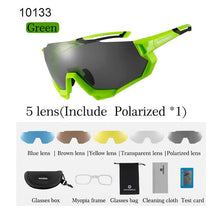 Load image into Gallery viewer, RockBros Polarized Cycling Sun Glasses Outdoor Sports Bicycle Glasses Men Women Bike Sunglasses 29g Goggles Eyewear 5/3 Lens
