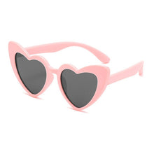 Load image into Gallery viewer, Child Cute Heart Polarized Sunglasses Kids Baby Infant Sun Glasses Boys Girls Eyewear Soft Frame TAC Lens Children Shades UV400
