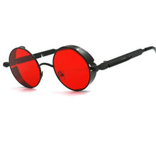 Load image into Gallery viewer, Metal Round Steampunk Sunglasses Men Women Fashion Glasses Brand Designer Retro Frame Vintage Sunglasses High Quality UV400