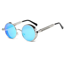 Load image into Gallery viewer, Metal Round Steampunk Sunglasses Men Women Fashion Glasses Brand Designer Retro Frame Vintage Sunglasses High Quality UV400
