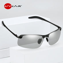 Load image into Gallery viewer, UVLAIK Classic Driving Photochromic Sunglasses Men Polarized Chameleon Discoloration Sun glasses for men Anti-glare Goggles 3043