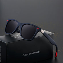 Load image into Gallery viewer, BRAND DESIGN Classic Polarized Sunglasses Men Women Driving Square Frame Sun Glasses Male Goggle UV400 Gafas De Sol