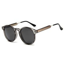 Load image into Gallery viewer, Retro Round Sunglasses Women Men Brand Design Transparent Female Sun glasses Men Oculos De Sol Feminino Lunette Soleil