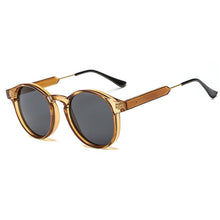 Load image into Gallery viewer, Retro Round Sunglasses Women Men Brand Design Transparent Female Sun glasses Men Oculos De Sol Feminino Lunette Soleil