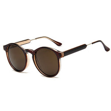 Load image into Gallery viewer, Retro Round Sunglasses Women Men Brand Design Transparent Female Sun glasses Men Oculos De Sol Feminino Lunette Soleil