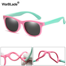 Load image into Gallery viewer, WarBlade New Kids Polarized Sunglasses TR90 Boys Girls Sun Glasses Silicone Safety  Glasses Gift For Children Baby UV400 Eyewear