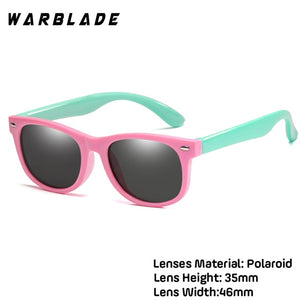 18Color Fashion Children Sunglasses Boys Girls Kids Polarized Sun Glasses TR90 Silicone Safety Glasses Baby Eyewear UV400 Oculos