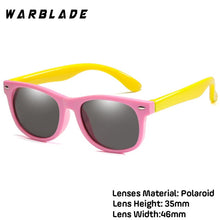Load image into Gallery viewer, 18Color Fashion Children Sunglasses Boys Girls Kids Polarized Sun Glasses TR90 Silicone Safety Glasses Baby Eyewear UV400 Oculos
