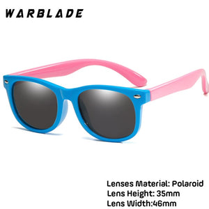 18Color Fashion Children Sunglasses Boys Girls Kids Polarized Sun Glasses TR90 Silicone Safety Glasses Baby Eyewear UV400 Oculos