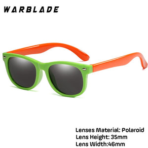 18Color Fashion Children Sunglasses Boys Girls Kids Polarized Sun Glasses TR90 Silicone Safety Glasses Baby Eyewear UV400 Oculos