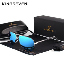 Load image into Gallery viewer, KINGSEVEN Men Vintage Aluminum Polarized Sunglasses Classic Brand Sun glasses Coating Lens Driving Shades For Men/Wome