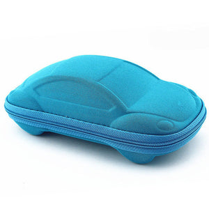 Long Keeper 2018 Children Car Shaped Glasses Case Cute Glasses Strage Bag Box Cases Kids Sunglasses Cases Automobile Styling Box