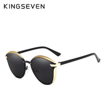 Load image into Gallery viewer, KINGSEVEN Cat Eye Sunglasses Women Polarized Fashion Ladies Sun Glasses Female Vintage Shades Oculos de sol Feminino UV400