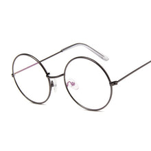Load image into Gallery viewer, 2019 Retro Round Pink Sunglasses Women Brand Designer Sun Glasses For Women Alloy Mirror Female Oculos De Sol Black