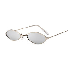 Load image into Gallery viewer, Retro Small Oval Sunglasses Women Female Vintage Hip Hop Balck Glasses Retro Sunglass lady Luxury Brand Eyewear