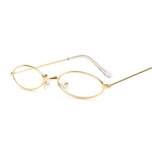 Load image into Gallery viewer, Retro Small Oval Sunglasses Women Female Vintage Hip Hop Balck Glasses Retro Sunglass lady Luxury Brand Eyewear
