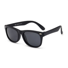 Load image into Gallery viewer, 2019 NewTR90 Silicone Children&#39;s Polarizing Sunglasses Square Boys and Girls&#39;Glasses UV400 Brand Design Soft Safety Sunglasses