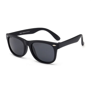 2019 NewTR90 Silicone Children's Polarizing Sunglasses Square Boys and Girls'Glasses UV400 Brand Design Soft Safety Sunglasses