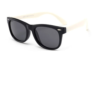 2019 NewTR90 Silicone Children's Polarizing Sunglasses Square Boys and Girls'Glasses UV400 Brand Design Soft Safety Sunglasses