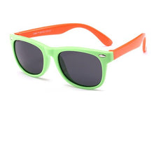 Load image into Gallery viewer, 2019 NewTR90 Silicone Children&#39;s Polarizing Sunglasses Square Boys and Girls&#39;Glasses UV400 Brand Design Soft Safety Sunglasses