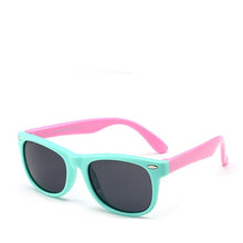 Load image into Gallery viewer, 2019 NewTR90 Silicone Children&#39;s Polarizing Sunglasses Square Boys and Girls&#39;Glasses UV400 Brand Design Soft Safety Sunglasses