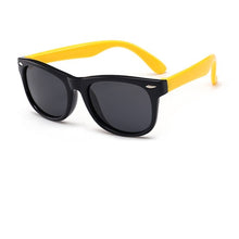 Load image into Gallery viewer, 2019 NewTR90 Silicone Children&#39;s Polarizing Sunglasses Square Boys and Girls&#39;Glasses UV400 Brand Design Soft Safety Sunglasses
