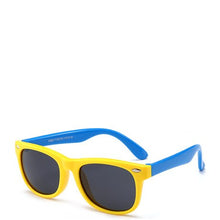 Load image into Gallery viewer, 2019 NewTR90 Silicone Children&#39;s Polarizing Sunglasses Square Boys and Girls&#39;Glasses UV400 Brand Design Soft Safety Sunglasses