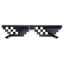 Load image into Gallery viewer, Funny Tricks Glasses 8 Bit Pixel Deal With IT Mosaic Sunglasses Trick Toy Unisex Sunglasses Toy For Children &amp; Adults Funny Toys