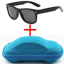 Load image into Gallery viewer, Cool 6-15 Years Kids Sunglasses Sun Glasses for Children Boys Girls Fashion Eyewares Coating Lens UV 400 Protection With Case