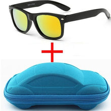 Load image into Gallery viewer, Cool 6-15 Years Kids Sunglasses Sun Glasses for Children Boys Girls Fashion Eyewares Coating Lens UV 400 Protection With Case