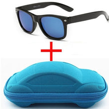 Load image into Gallery viewer, Cool 6-15 Years Kids Sunglasses Sun Glasses for Children Boys Girls Fashion Eyewares Coating Lens UV 400 Protection With Case