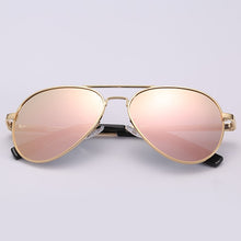 Load image into Gallery viewer, Small size women men Polarized aviation UV400 Sunglasses Classic pilot 54mm Brand boy&#39;s oculos de sol girl&#39;s child sun glasses